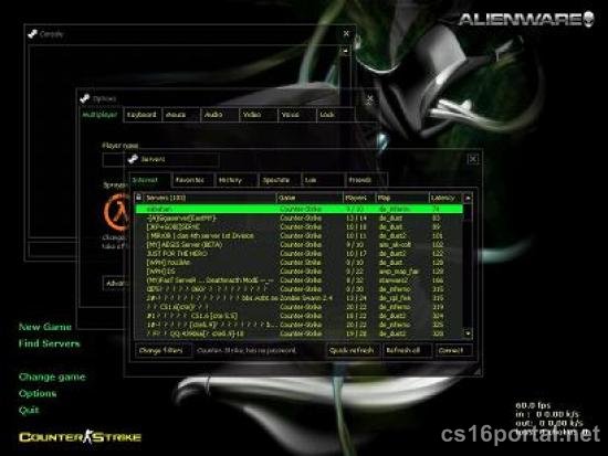Alienware GUI -   CS 1.6